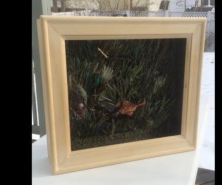 Dynamic LED Lighting Shadow Box and Frame for Art: