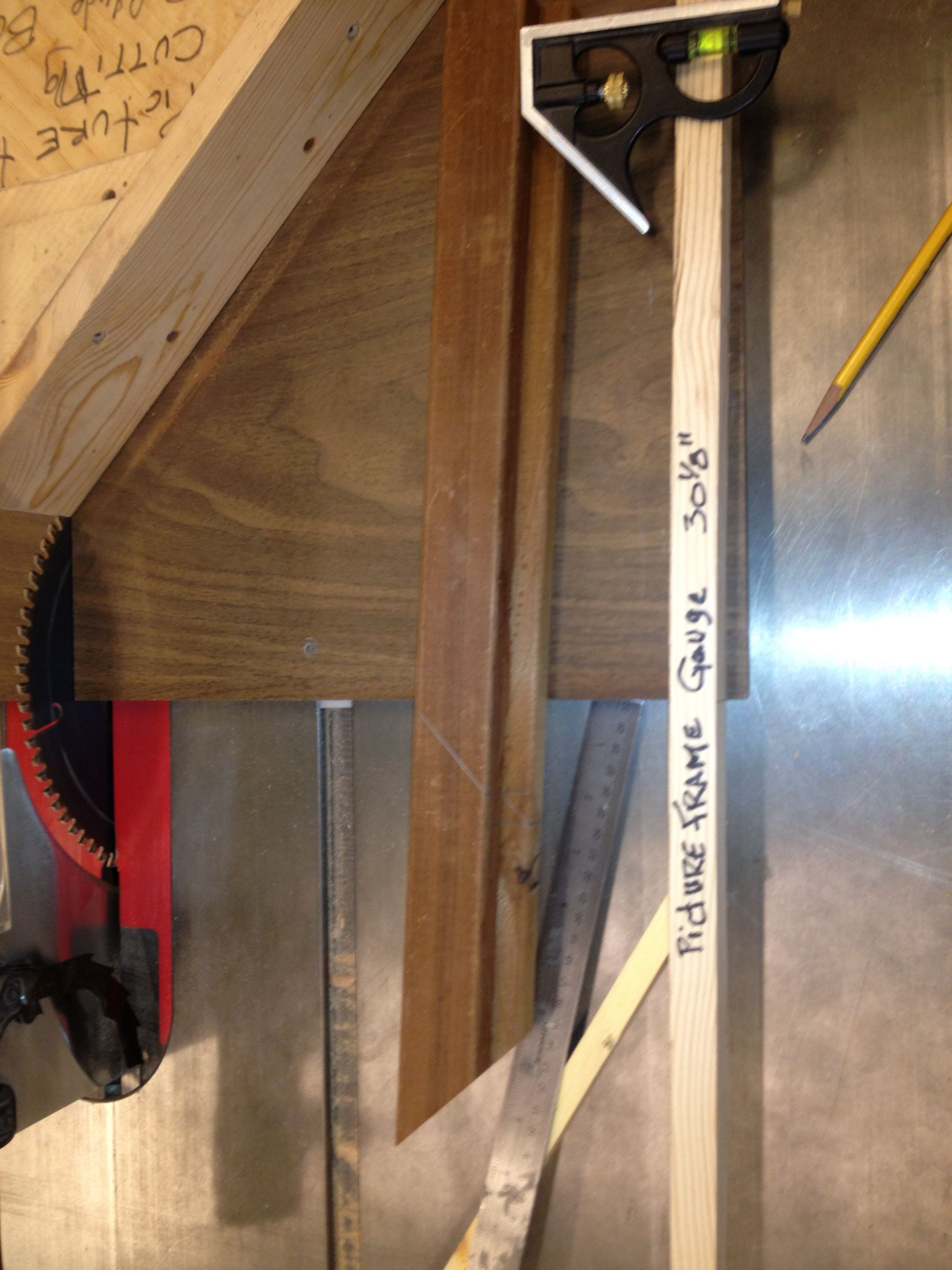 Picture Frame Jig for Table Saw 12 Steps Instructables