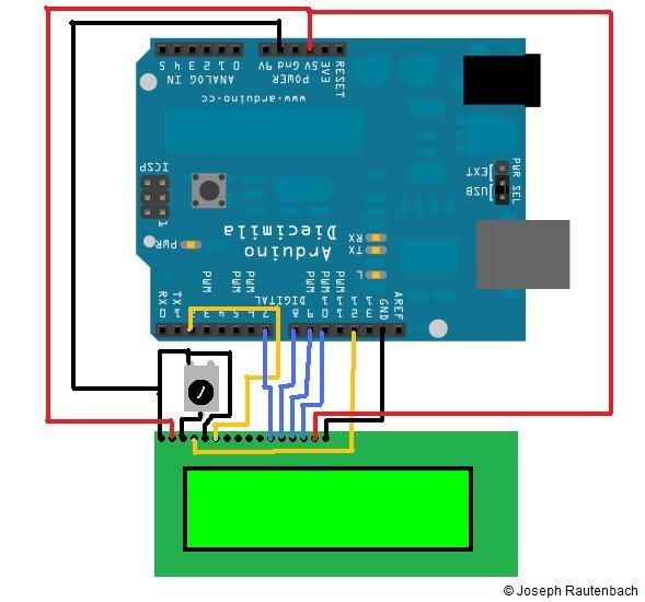 Controlling a Character LCD With an Arduino : 6 Steps - Instructables