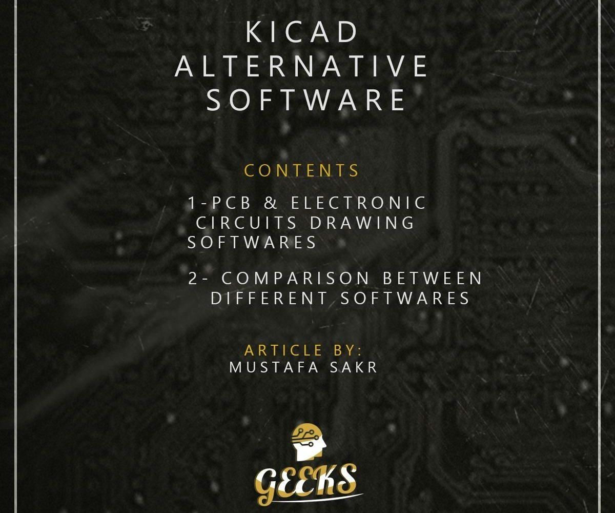 KiCAD Alternative Softwares