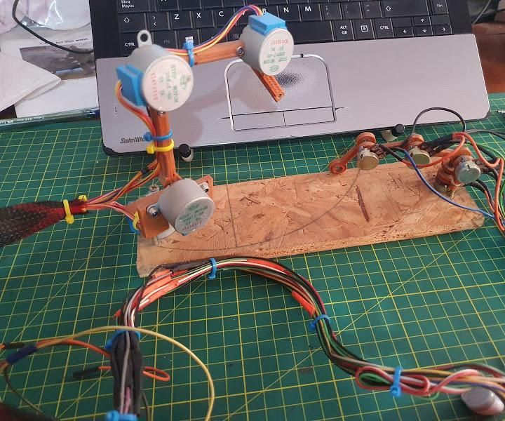 Controlling Analog Arm With Esp32 and Fire Base