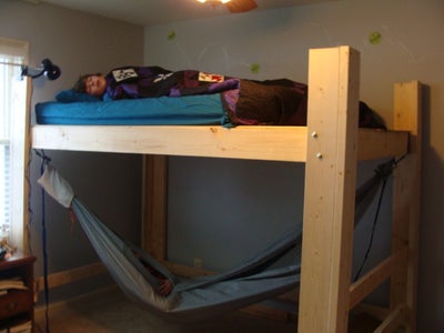 Double Size Bed Loft!