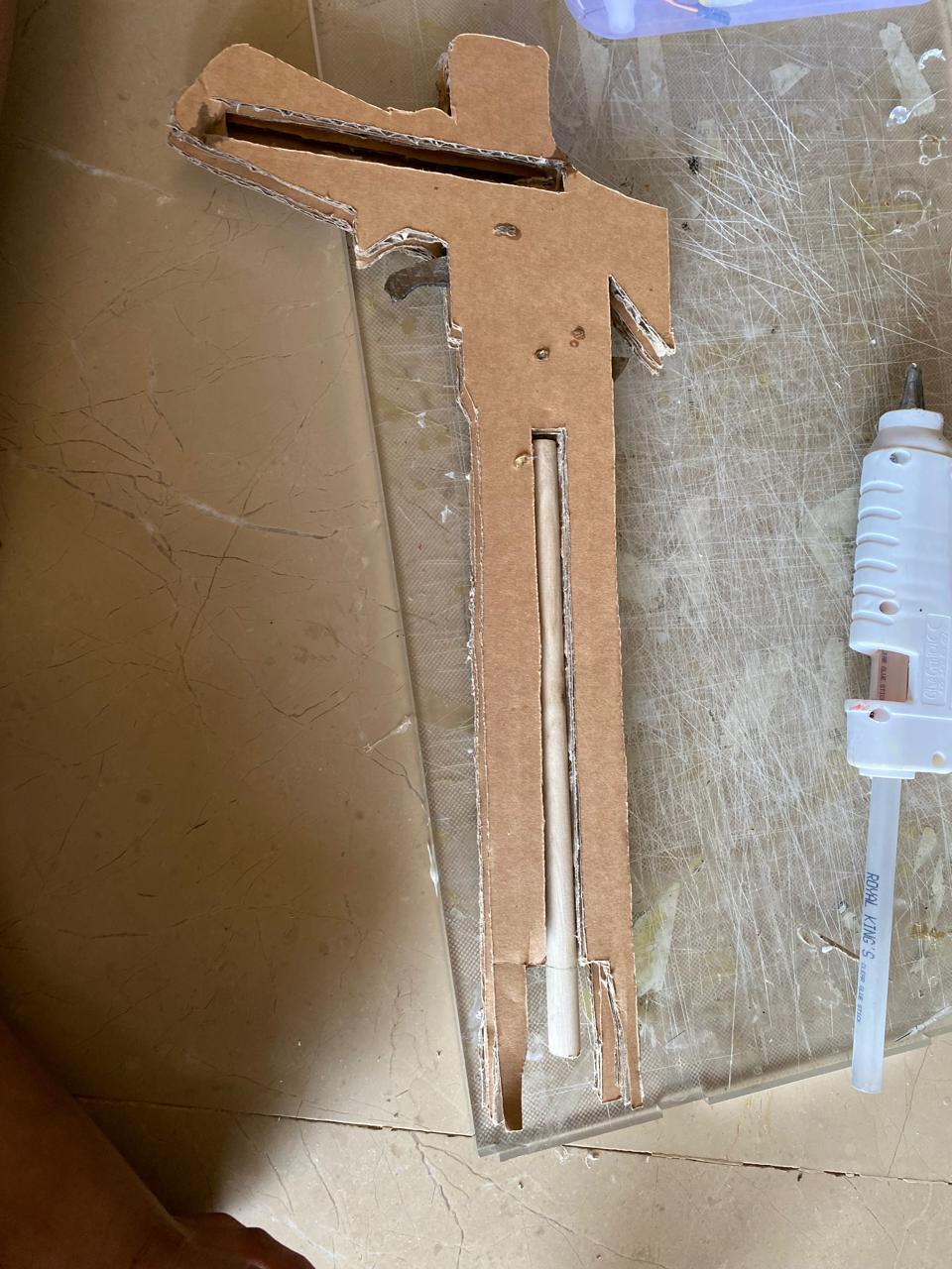 Cut the Bow Handle Body