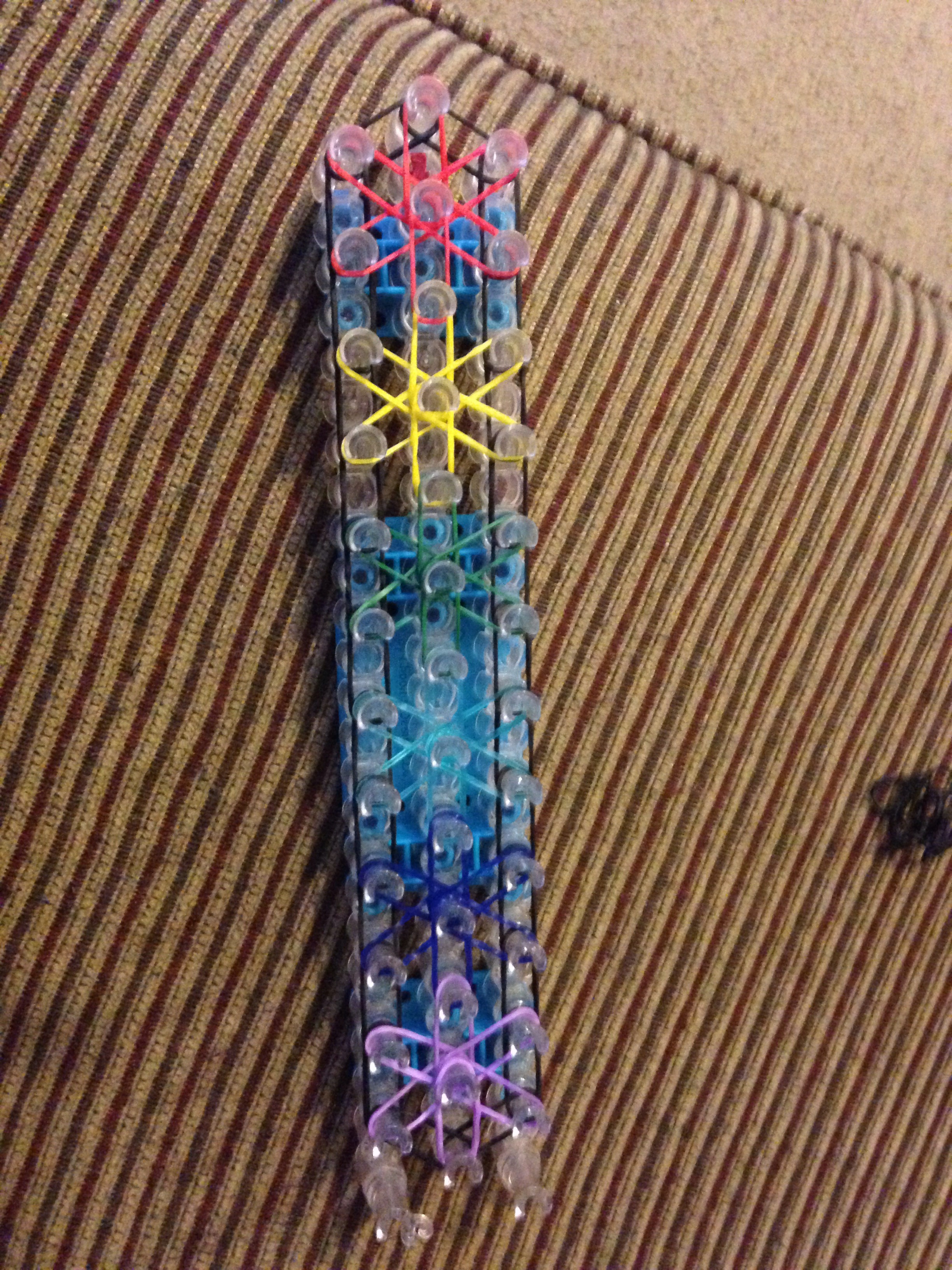 How to Make a Starburst Rubber Band Bracelet 18 Steps Instructables