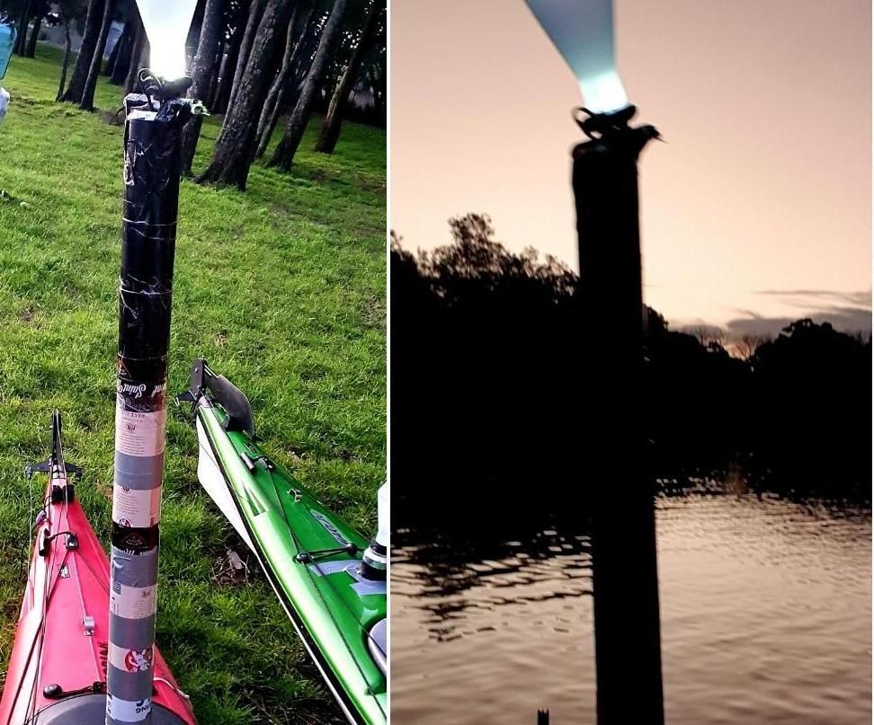 Kayak Light Tower 4 Steps Instructables