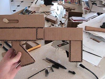 Fully-Functioning Cardboard AS-50 Rifle : 26 Steps - Instructables