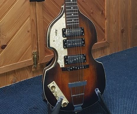 Handmade Paul McCartney Hofner Inspired Stratocaster Guitar From Scratch