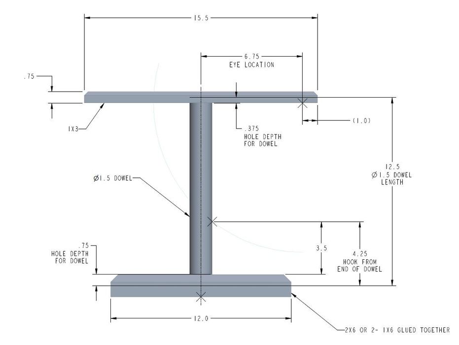 DIY Tabletop Hook and Ring Game W/Shot Ladder : 6 Steps (with Pictures ...