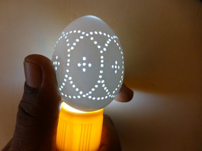 Drill Holes on the Egg Shell