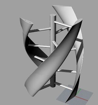 Printable Turbine to Make Electricity Out of Wind
