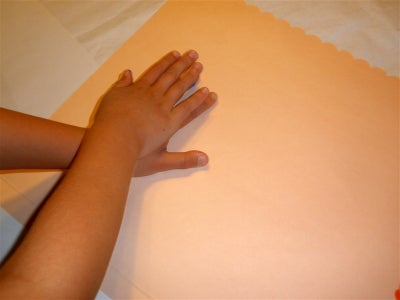 Giant Hand Print Art Card