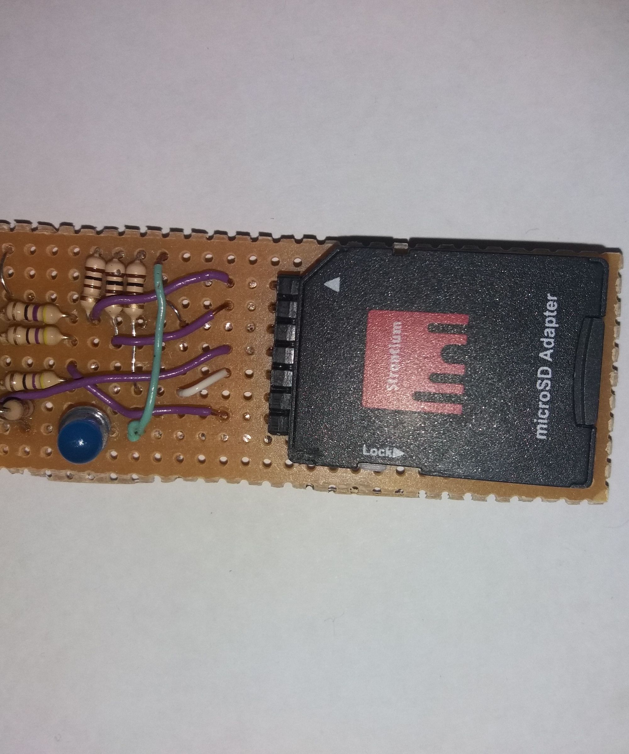 Cheap Arduino SD Card Reader 