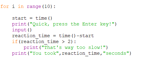 Variables and Inputs