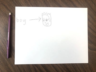 How to Turn the Word "boy" Into a Cartoon