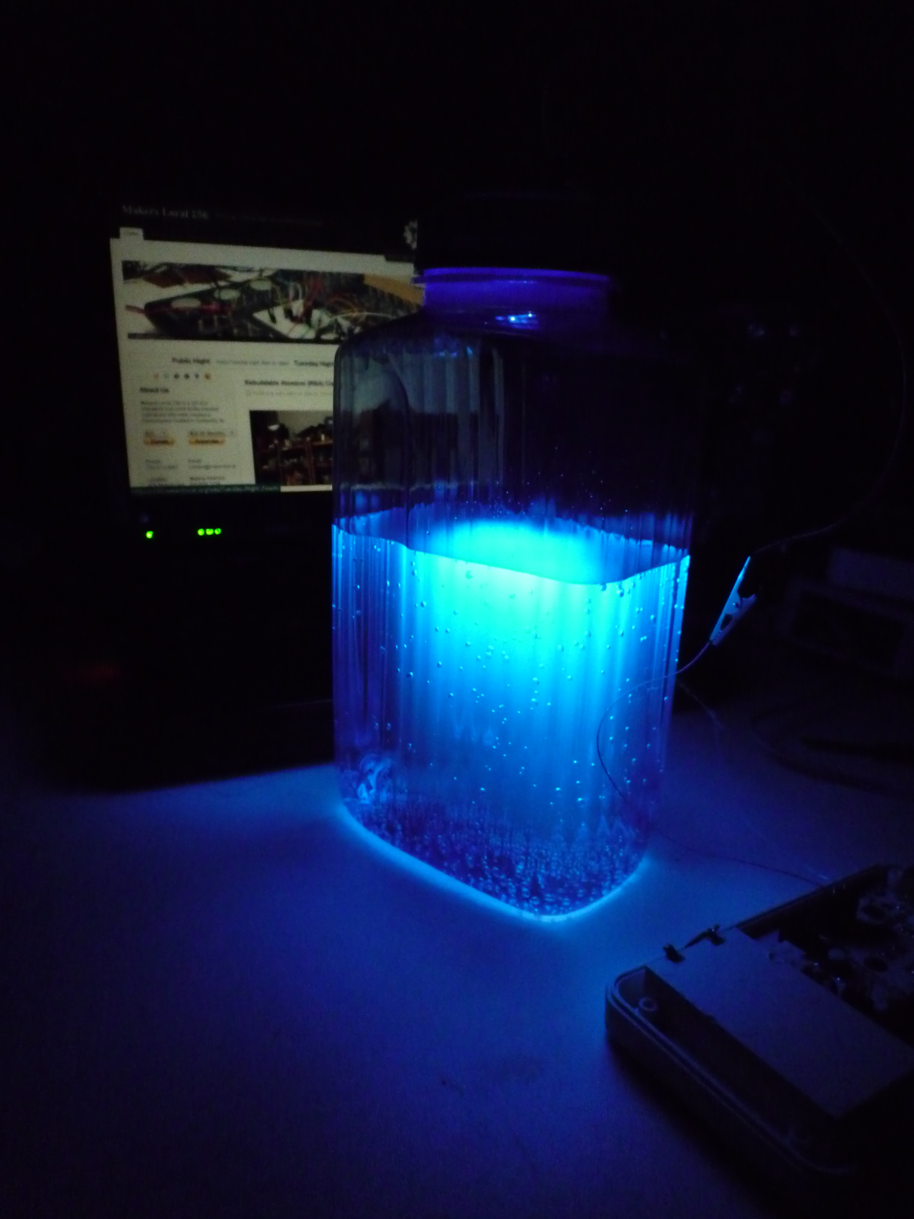Ultraviolet Nightlight, Ingredients and Setup