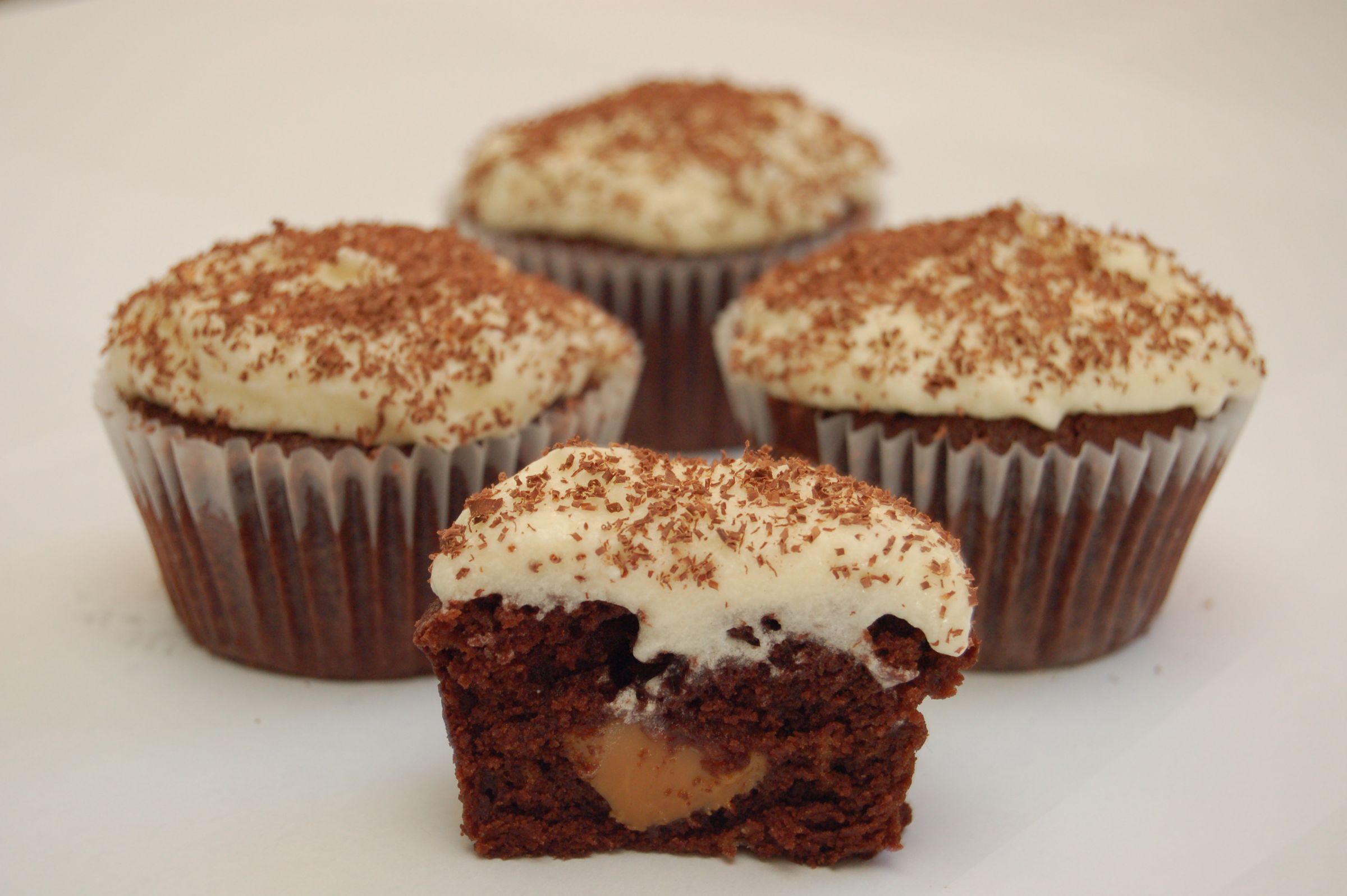 Chocolate Salted Caramel Cupcakes