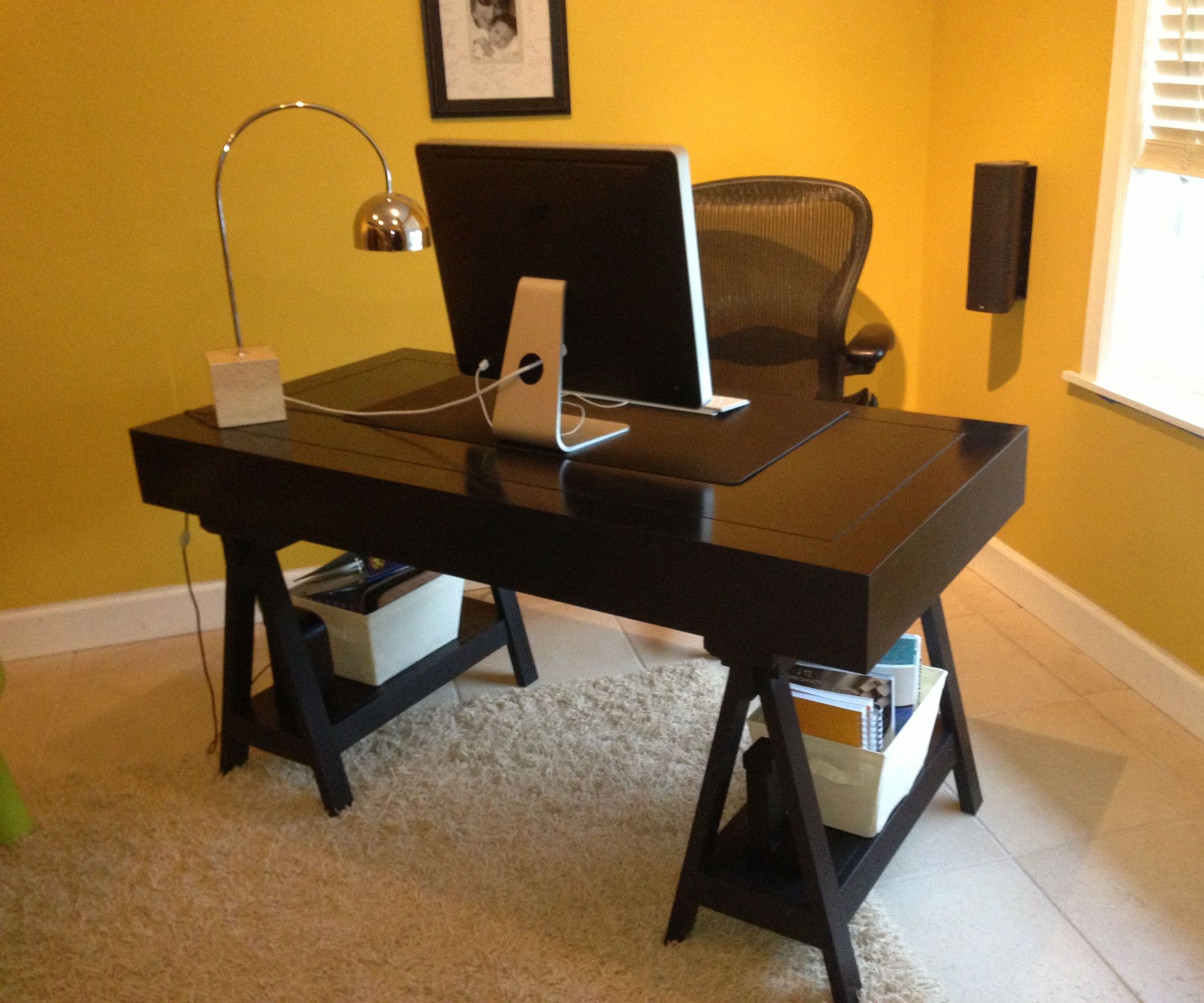 Campaign Sawhorse Desk