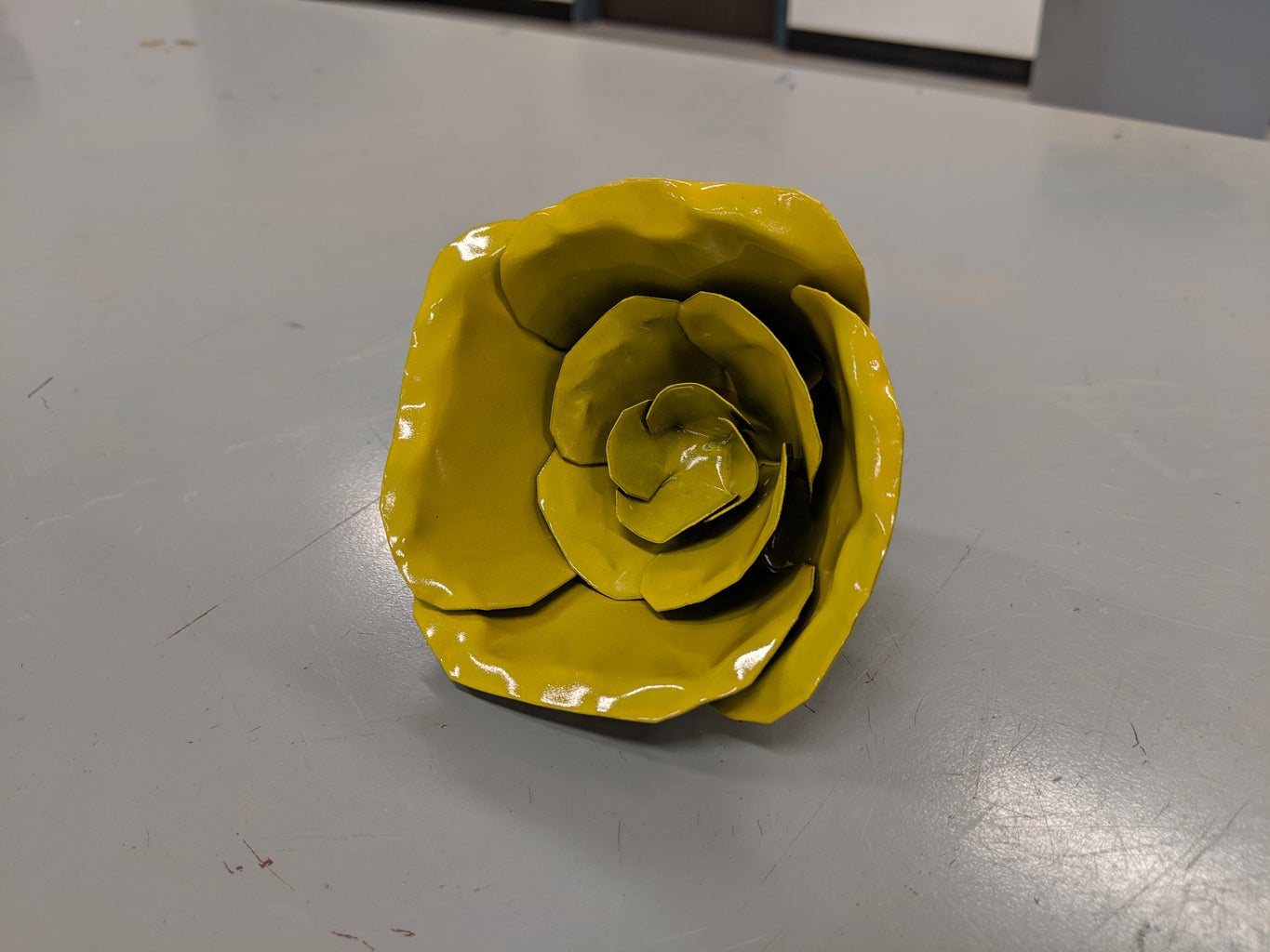 Easy Sheet Metal Flower 7 Steps (with Pictures) Instructables