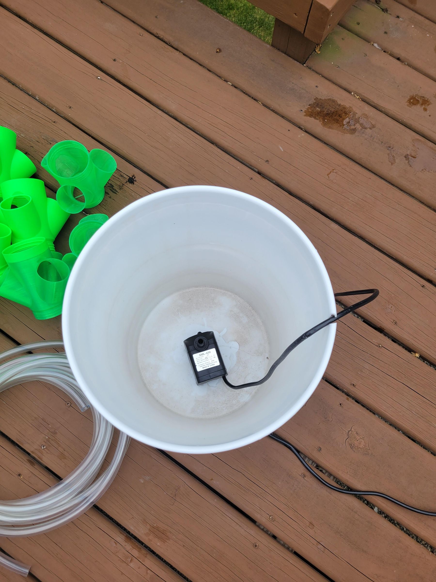 thumbnail image 2 of DIY 9-Site 2-Inch Hydroponic/Aeroponic DWC Bucket Lid – 2-Pack – USA Made 2 of 3