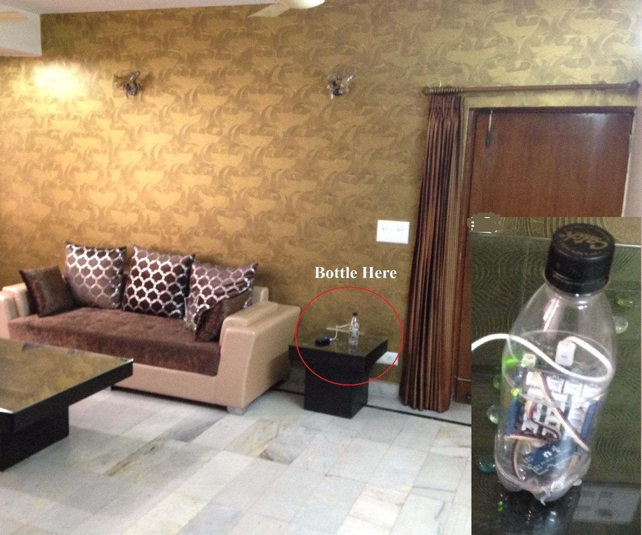 DIY Smart Home Monitoring Bottle