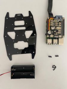 Attach Pi and Battery Holder