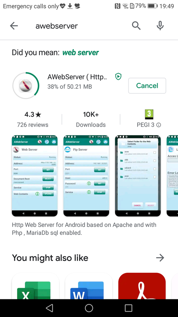 Old Android Phone to WebServer : 5 Steps - Instructables
