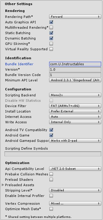 Untiy Android Samples How to Make an Android App Using Unity : 10 Steps - Instructables