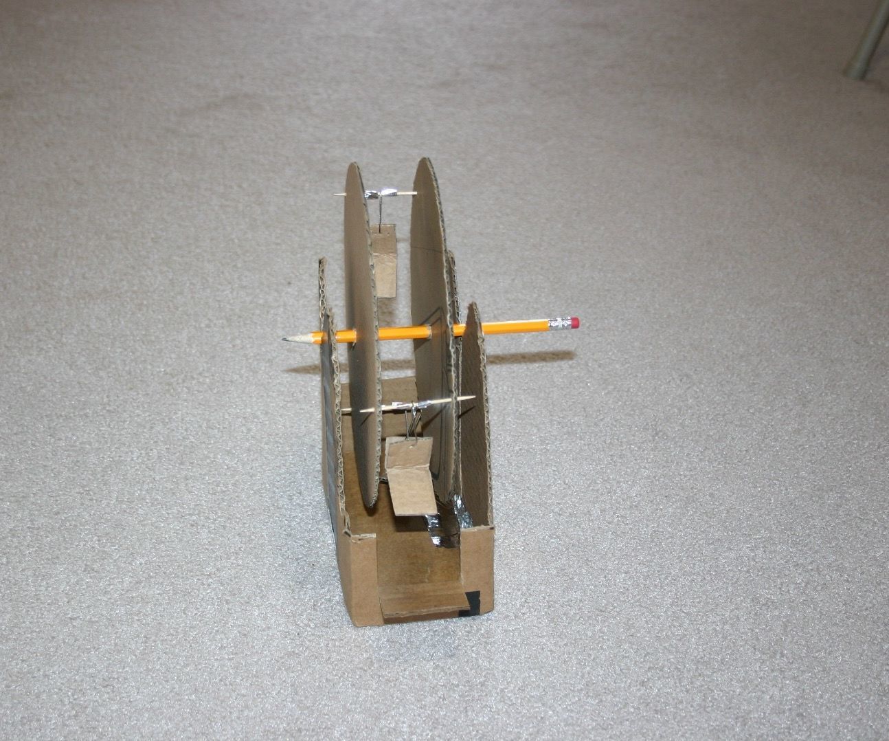 Cardboard Ferris Wheel