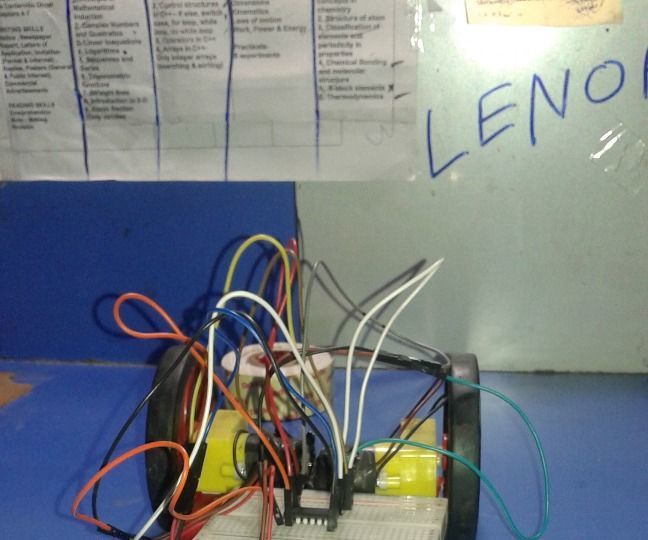  SIMPLEST LINE FOLLOWER 