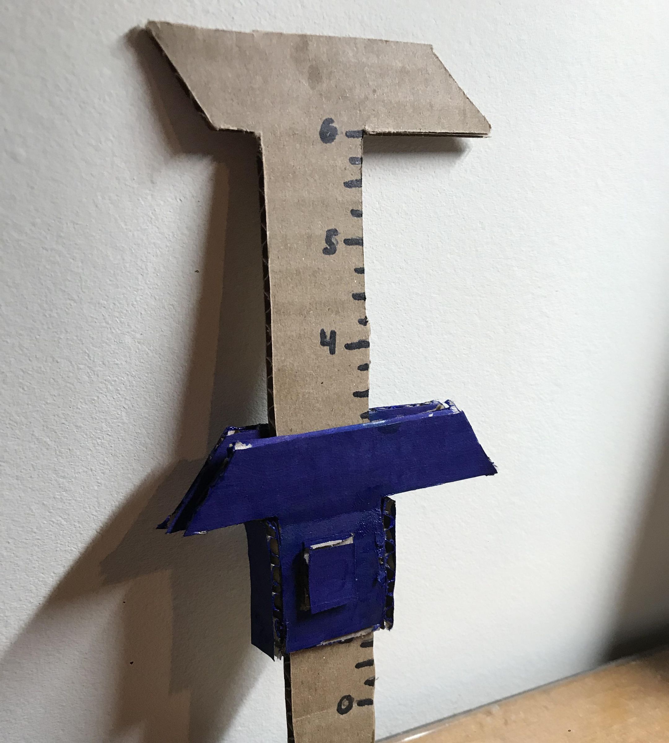 Make a Cardboard Caliper
