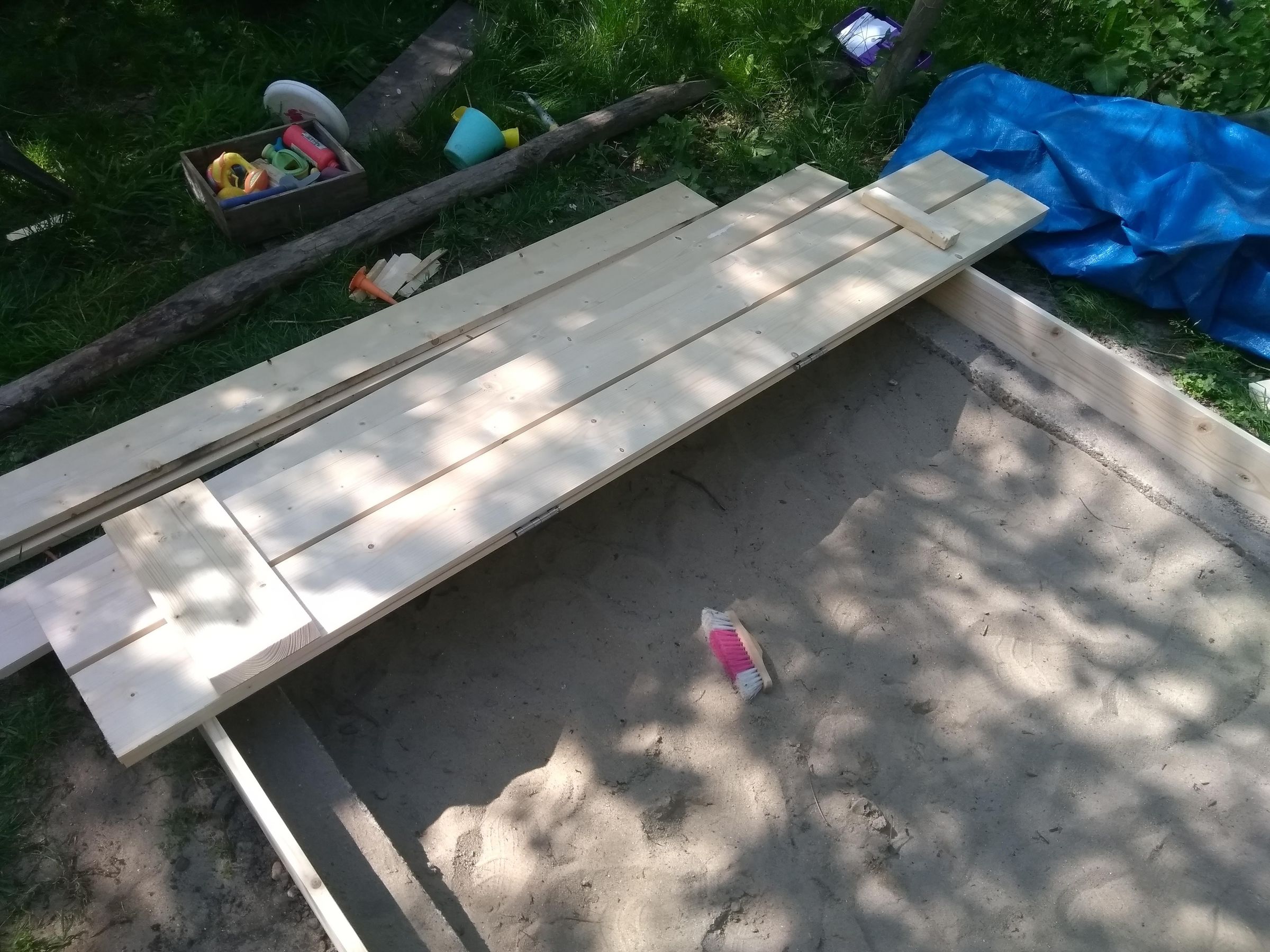 Sandbox Lid With Bench (Zandbak Deksel Met Bankje) 5 Steps (with
