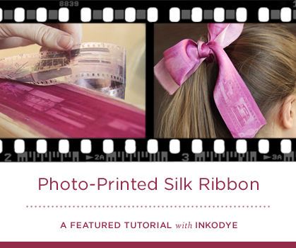 Photo Printed Silk Ribbon