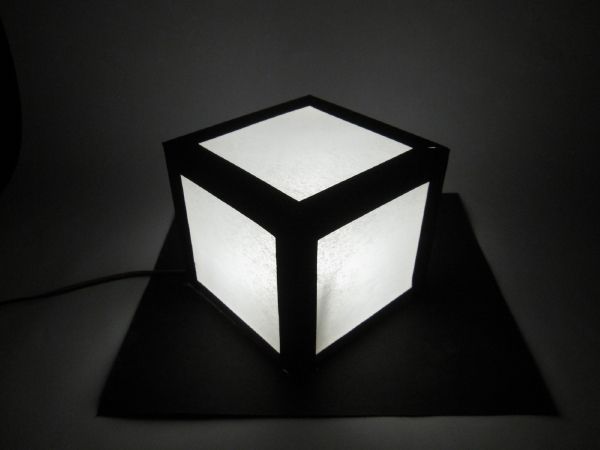 Paper Cube Night Light