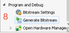 How to Upload to Xc7a35tcpg236-1: Generate Bitstream Files