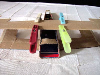 My Cardboard Biplane "KD-1"