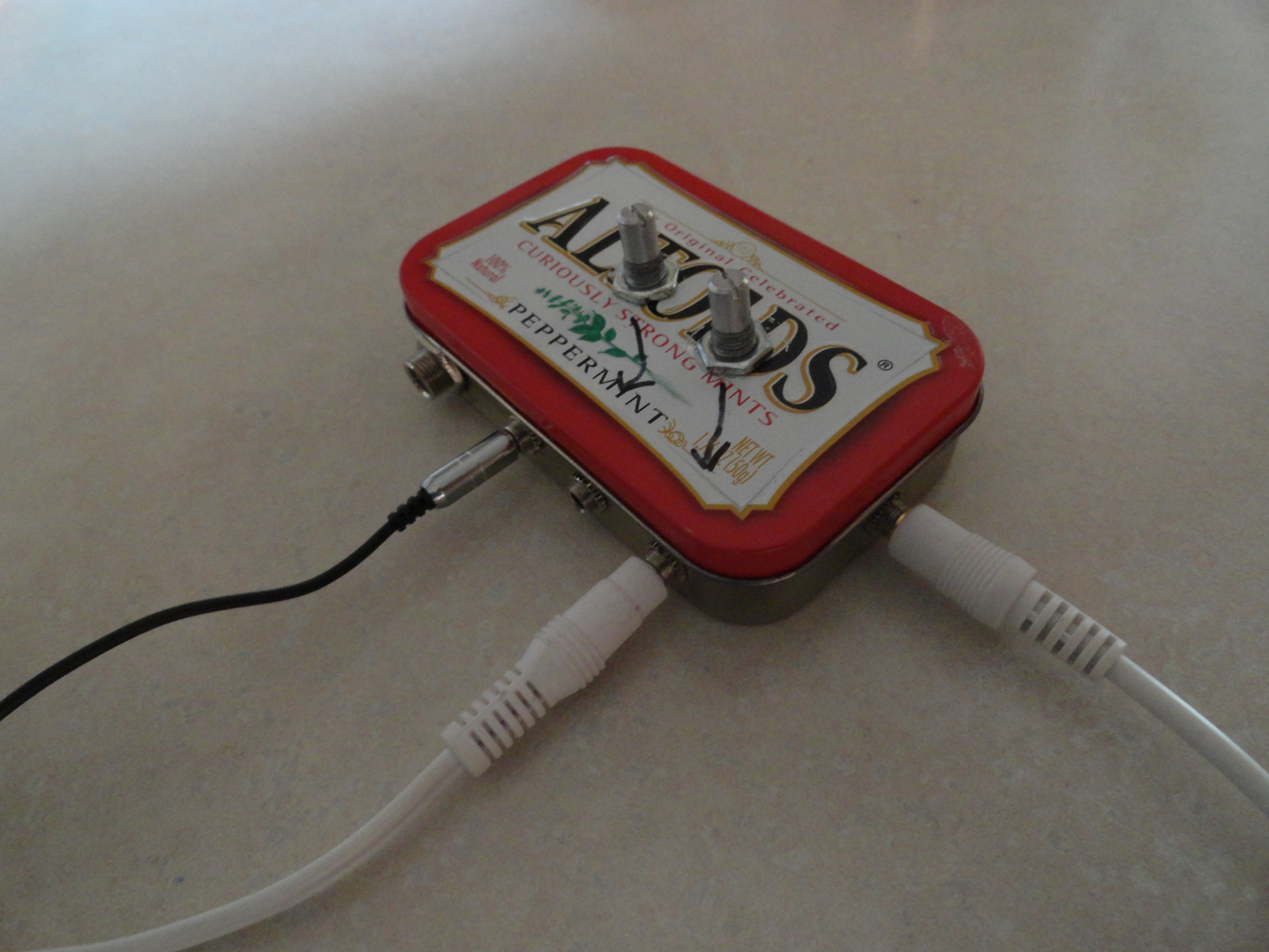 Altoids Tin Audio Mixer