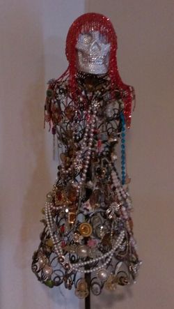 Dress Form and Jewelry Light