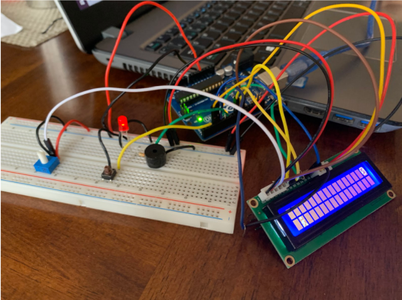 Arduino Jump the Block Game