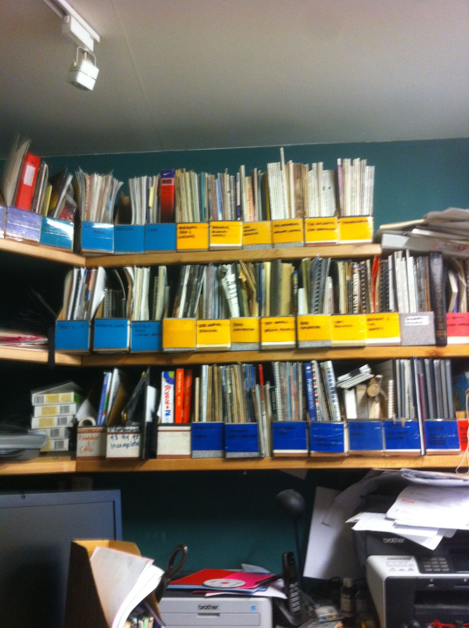 Colour Coding Vertical Files 4 Steps Instructables