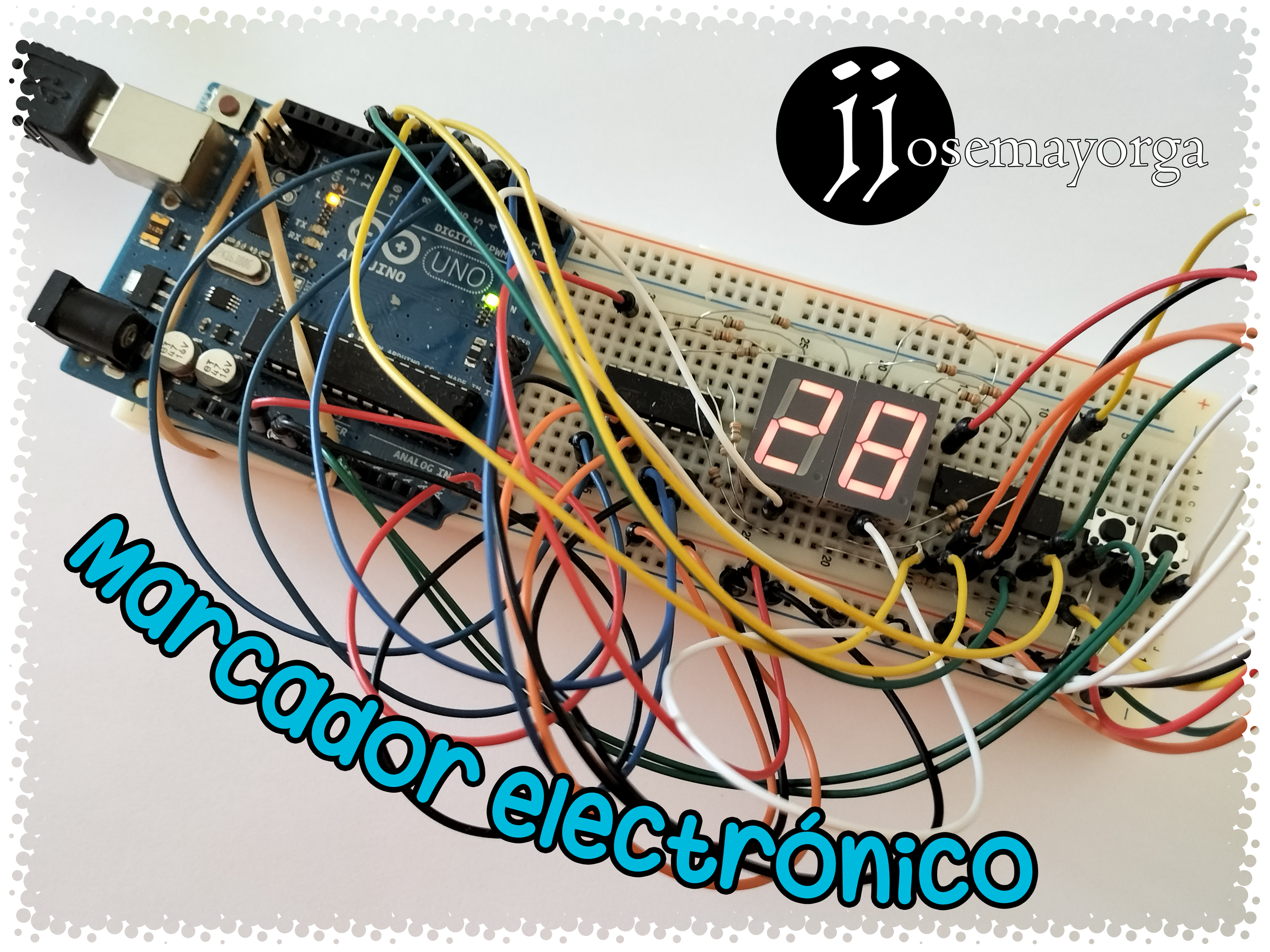 Led Scoreboard Display Arduino Electronic Scoreboard With Arduino : 4 Steps - Instructables