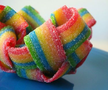 How to Make Rainbow Candy Dessert Bowls