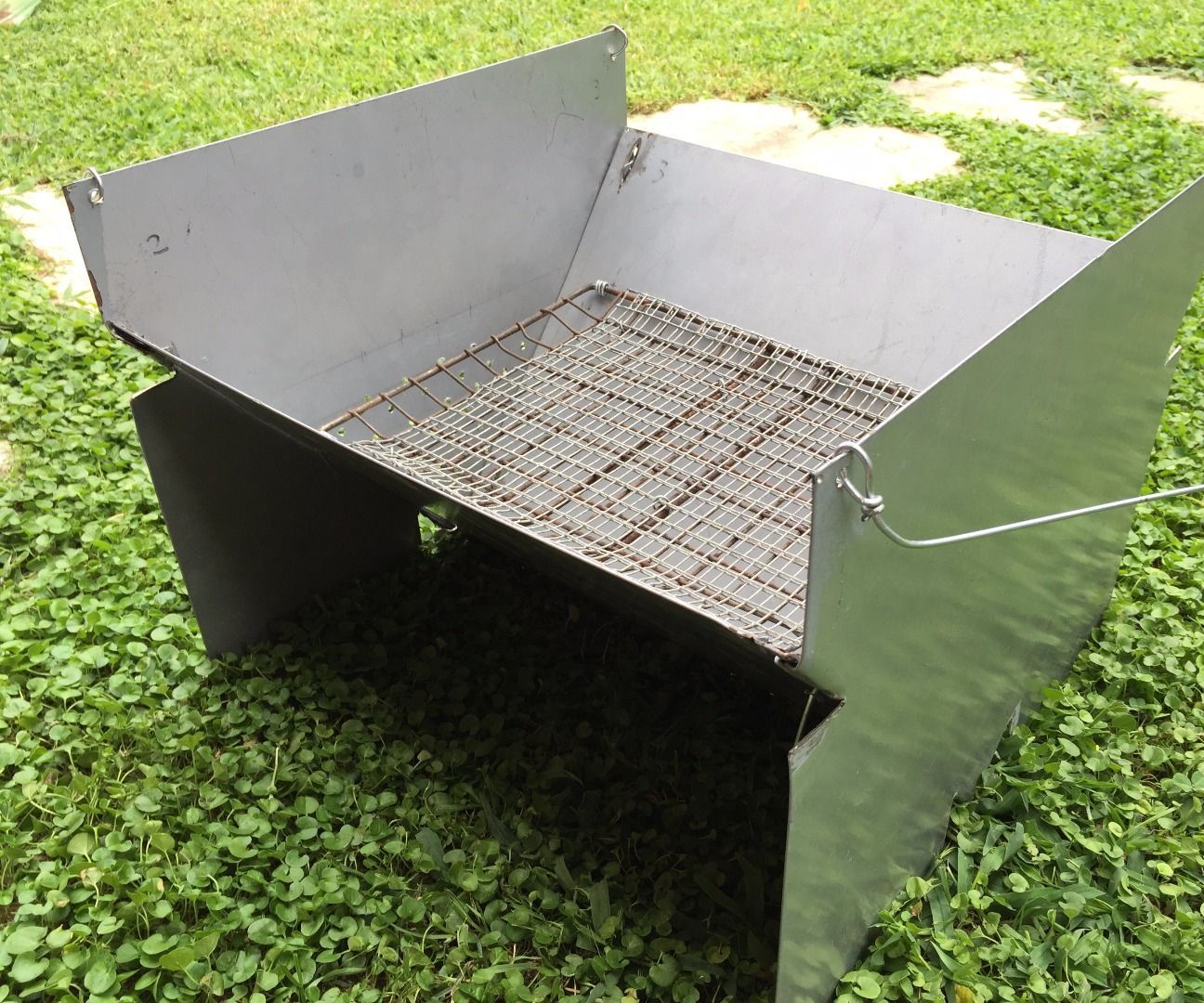 Charcoal Camping BBQ (lightweight, Portable, Foldable)