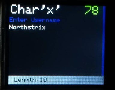 Add Login to EEPROM