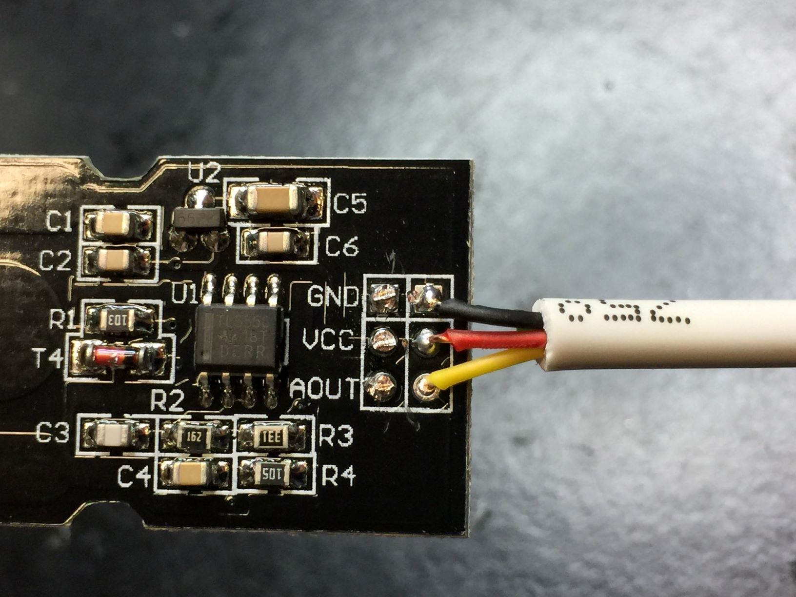 Prep Signal Wire and Solder to Sensor