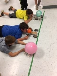Balloon Powered Car