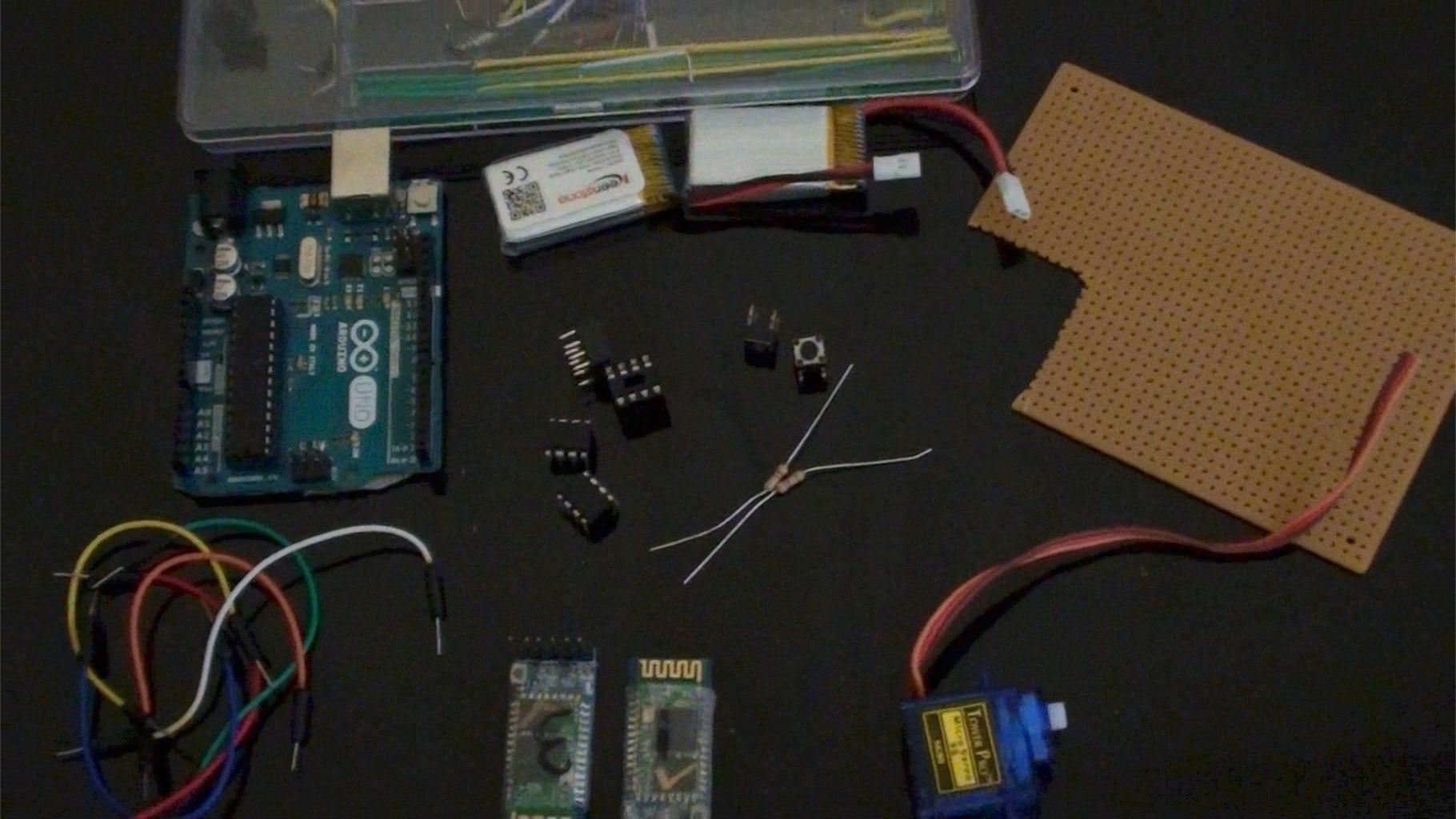 Remote Control Bluetooth Light Switch : 4 Steps (with Pictures ... Circuit Diagram