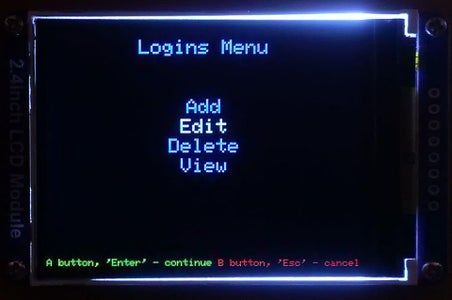 Edit Login