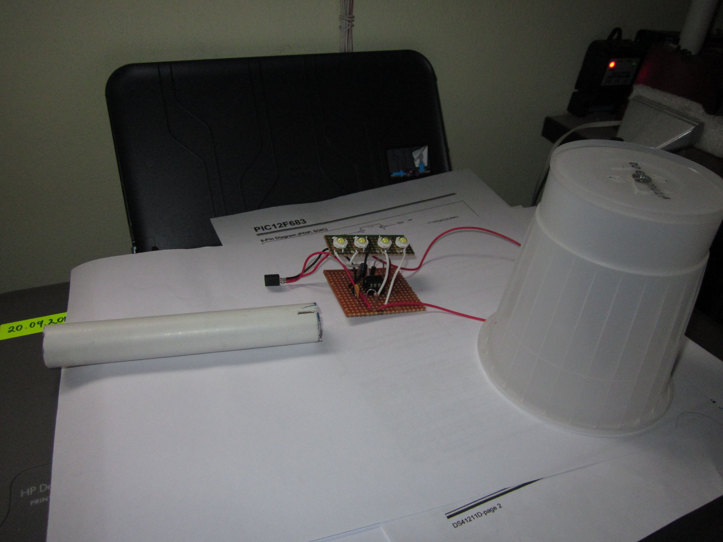 Motion Detection LED Lamp