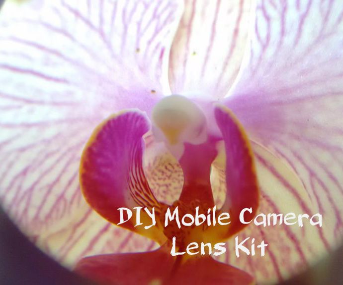DIY Mobile Camera Lens Kit