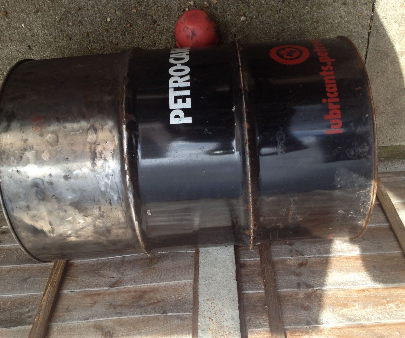 Recycled Oil Drum BBQ